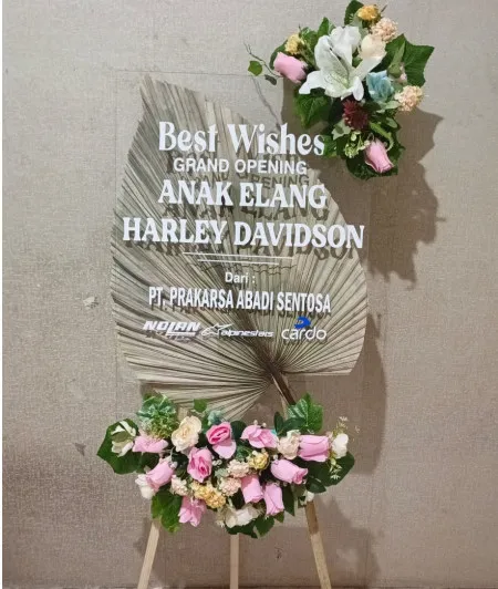 Papan Akrilik Ucapan Grand Opening Batuceper